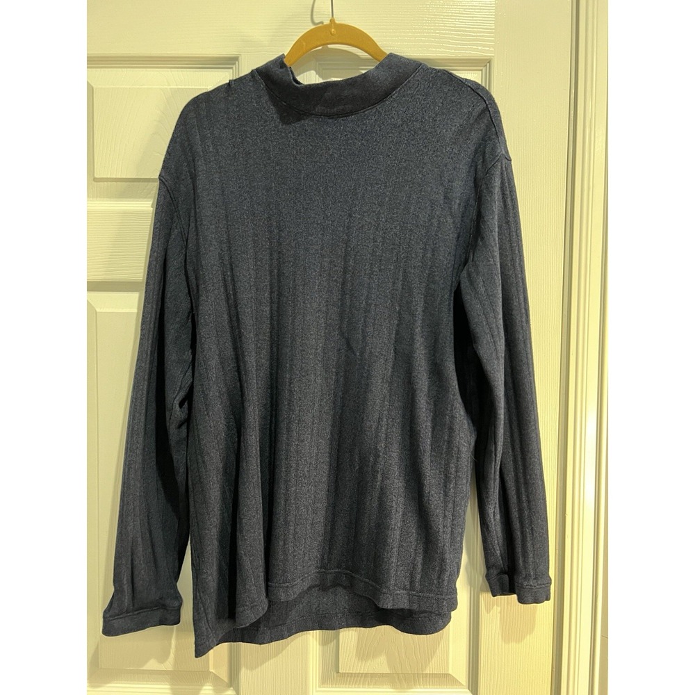 JF Ferrar Long Sleeve Sweater Navy Blue Size XL H35